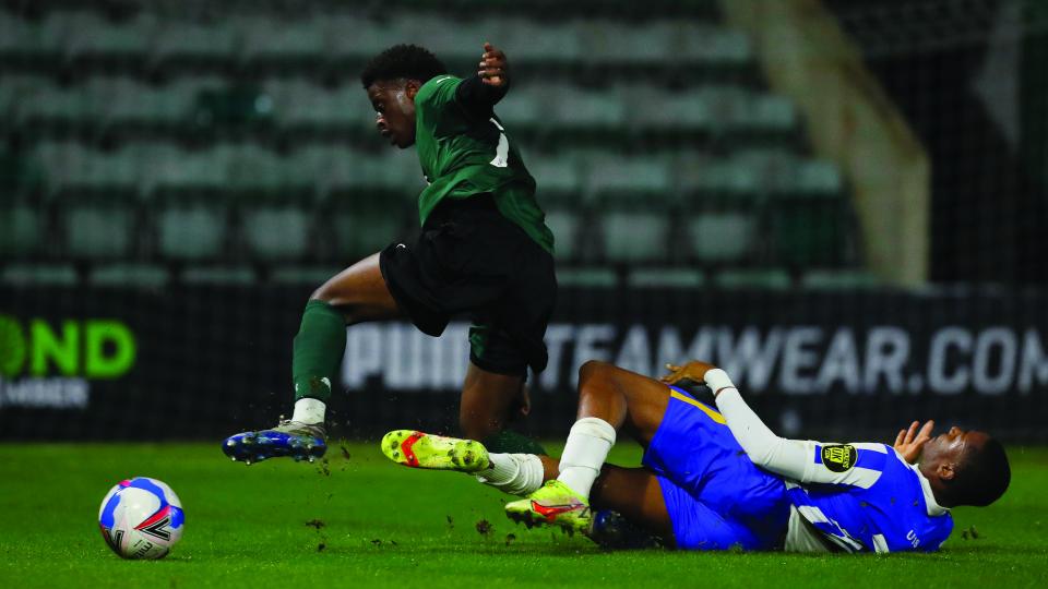 Angel Waruih in the FA Youth Cup