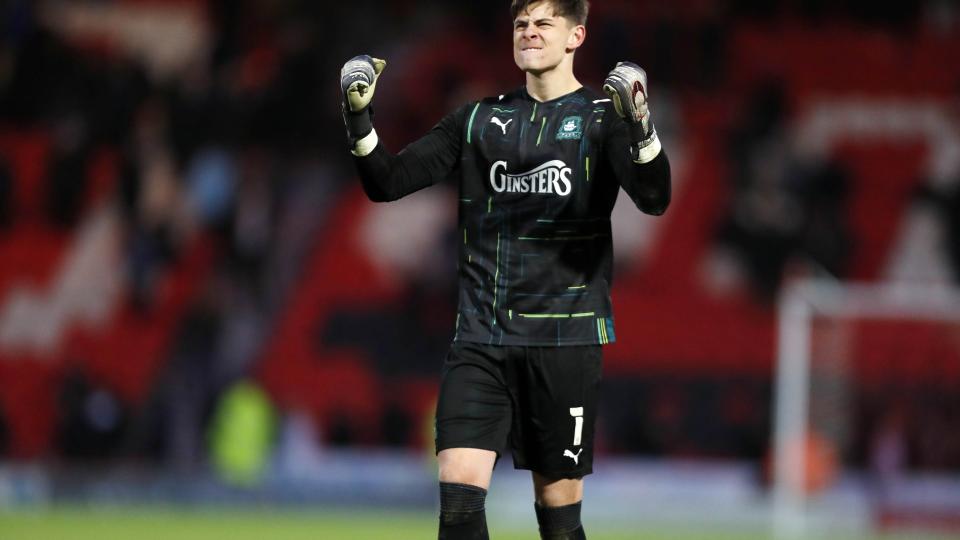 Mike Cooper celebrates win at Doncaster Rovers