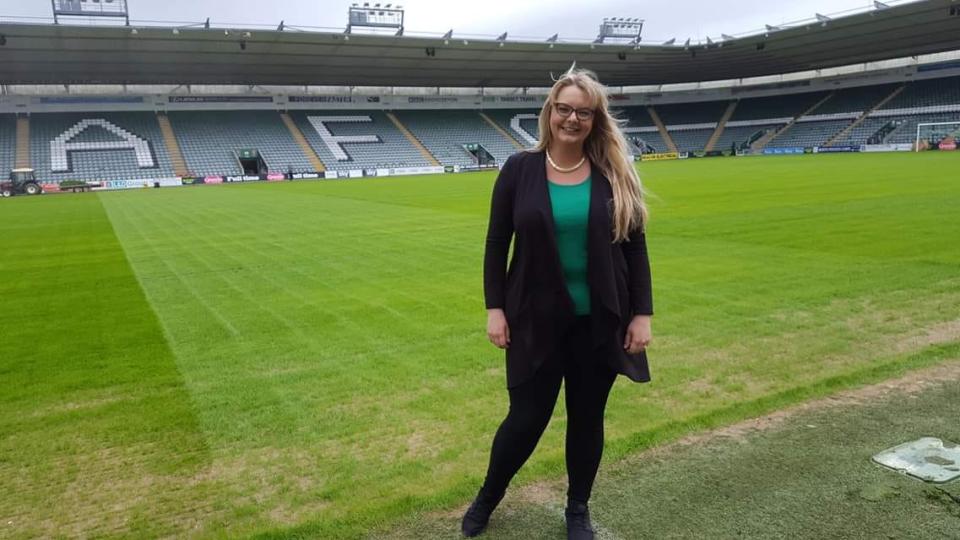 Siobhan Robbie-James at Home Park
