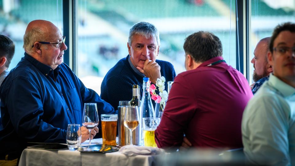 Hospitality at Home Park Stadium