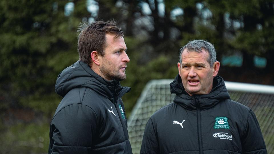 Mark Hughes and Kevin Nancekivell