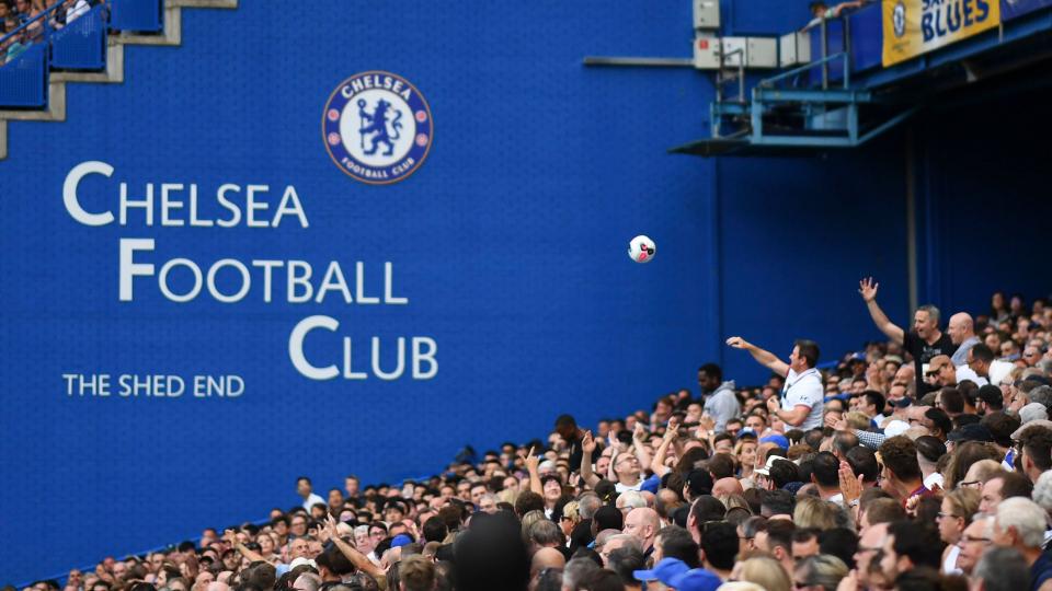 The Shed End at Stamford Bridge
