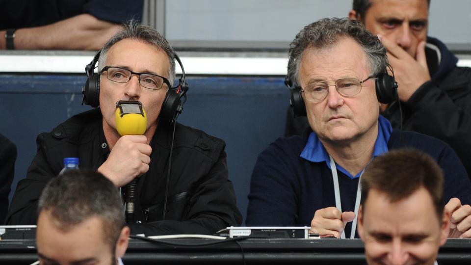 Mike Ingham commentating on Tottenham vs Chelsea in the Premier League