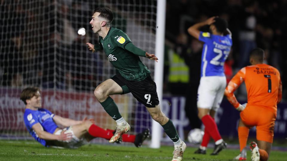 Ryan Hardie vs Portsmouth