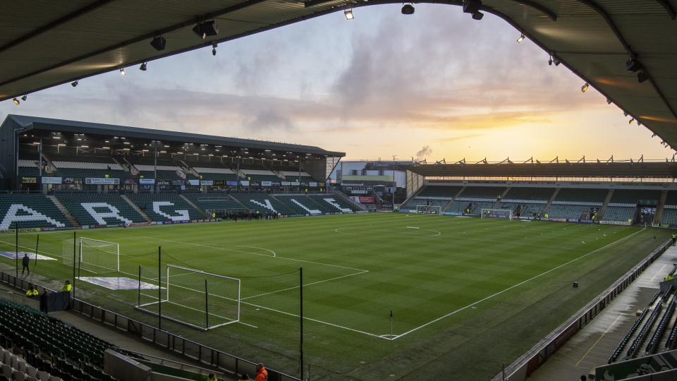 Home Park under twilight skies