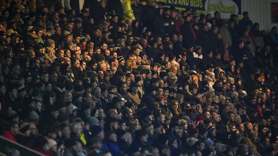 The Green Army against AFC Wimbledon