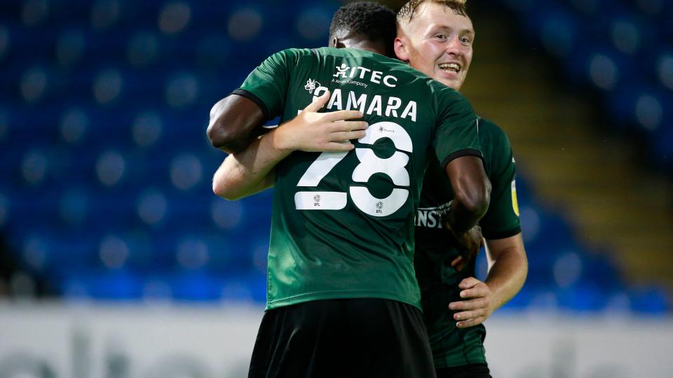 Luke Jephcott and Panutche Camara