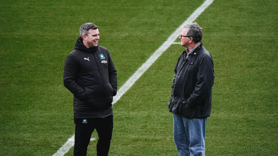 Steven Schumacher and Simon Hallett