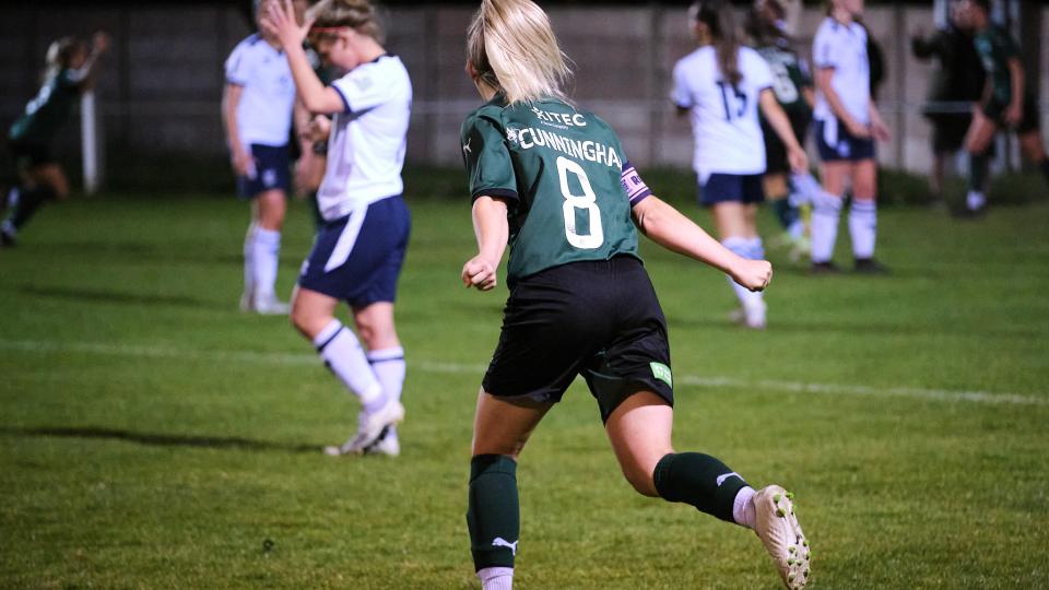 Argyle celebrate scoring v Bridgwater