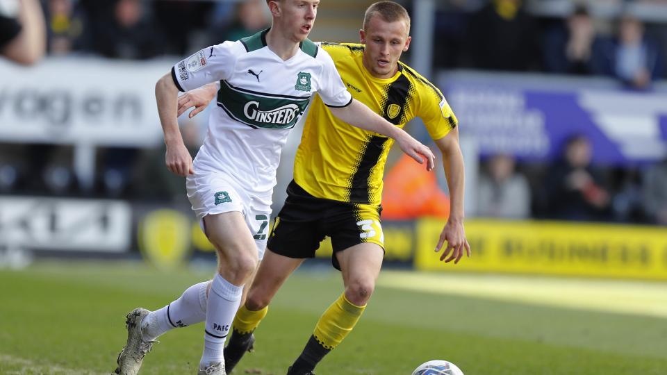 Ryan Law probing at Burton Albion