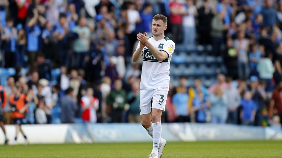 Macaulay Gillesphey applauds the Green Army
