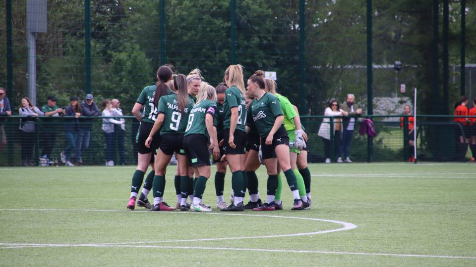 Argyle Women ahead of kick off v Hounslow