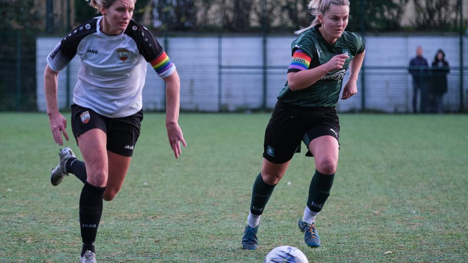 Zoe Cunningham in action for Argyle Women