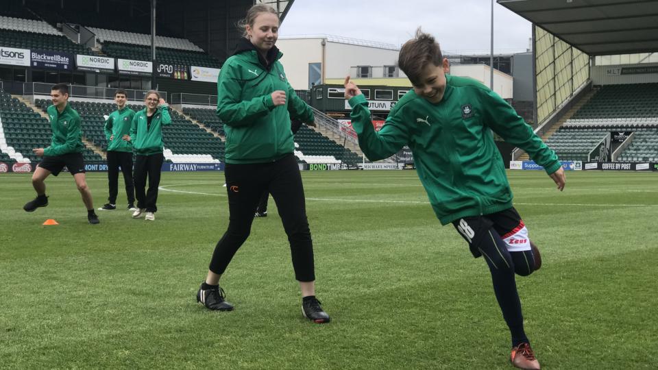 Ukrainian training session