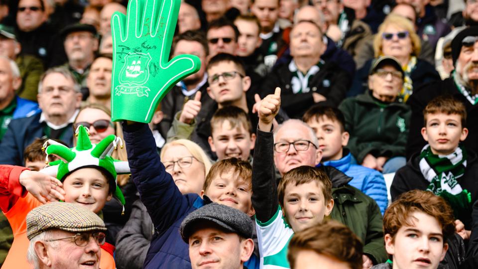 Fans at Home Park