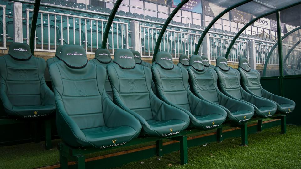 Princess branded dug-out seats