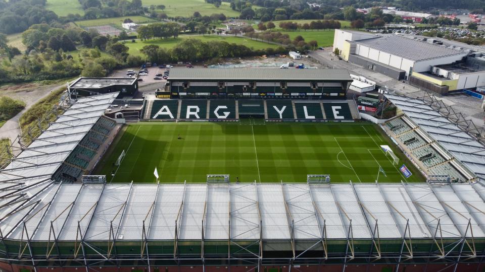 Home Park from above