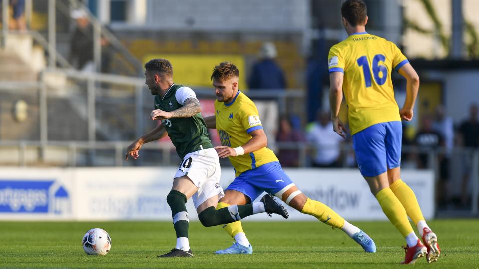 Danny mayor at Plainmoor