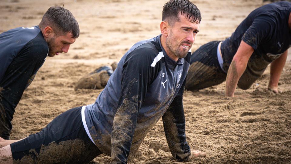 Ryan Hardie on Bigbury Beach 