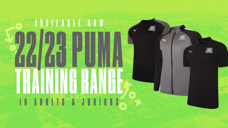 22/23 Training Wear Range