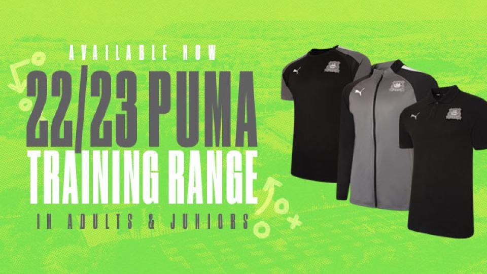 22/23 Training Wear Range