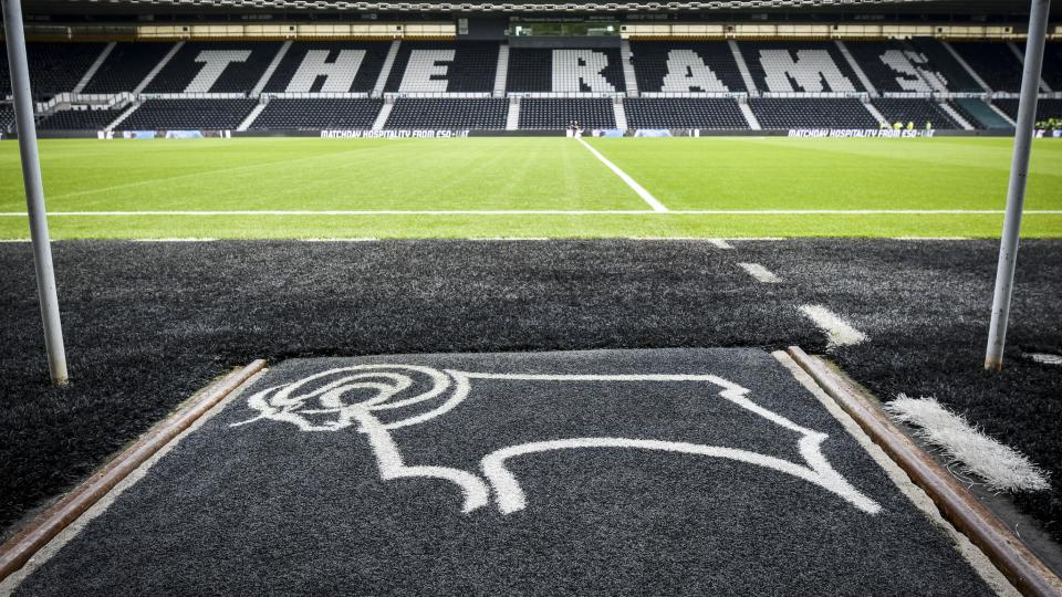 Pride Park, the home of Derby County