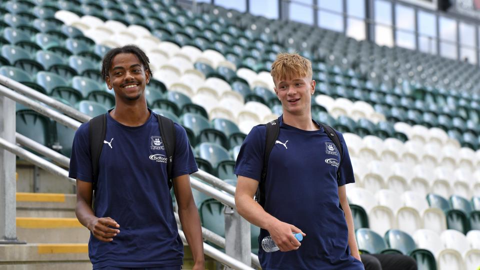 Freddie Issaka and Will Jenkins Davies