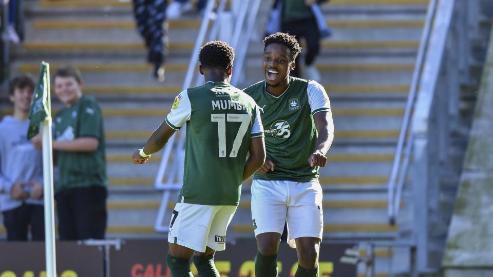 Niall Ennis celebrates the opening goal