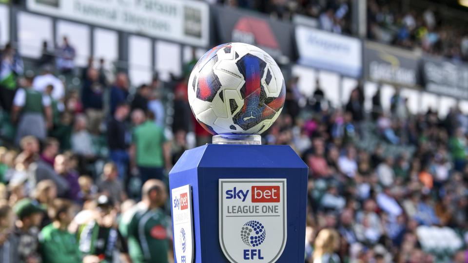 Sky Bet League One ball plinth