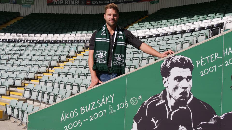 Akos Buzsaky at Home Park