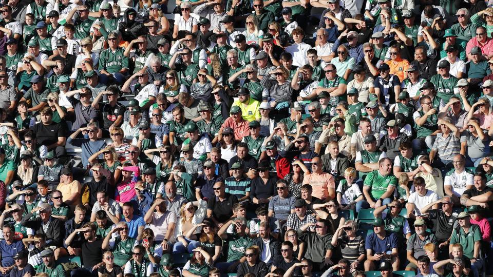The Green Army against Accrington Stanley