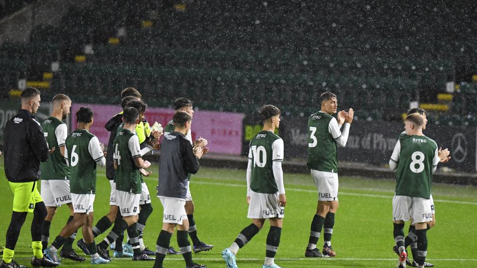 Argyle Academy applaud fans as game is postponed