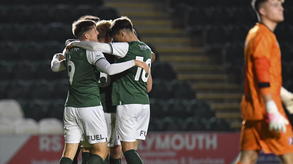 Argyle Academy celebrate win over Cheltenham