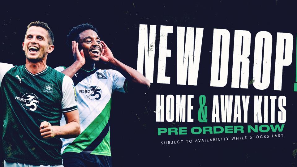 Home & Away Kits on pre-order