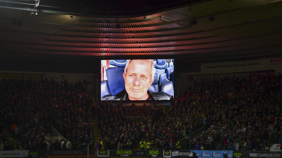 Gordon Sparks tribute on the Big Screen