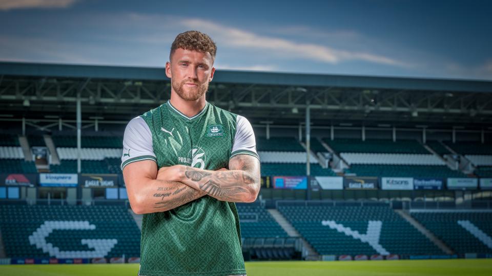 Dan Scarr models 22/23 Home Kit