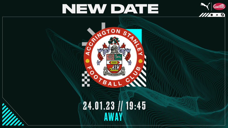 Accrington New date