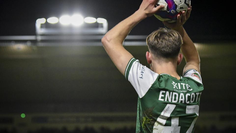 Jack Endacott in action