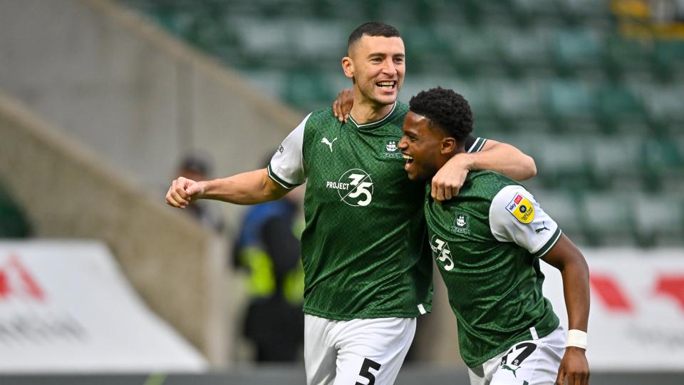 James Wilson celebrates