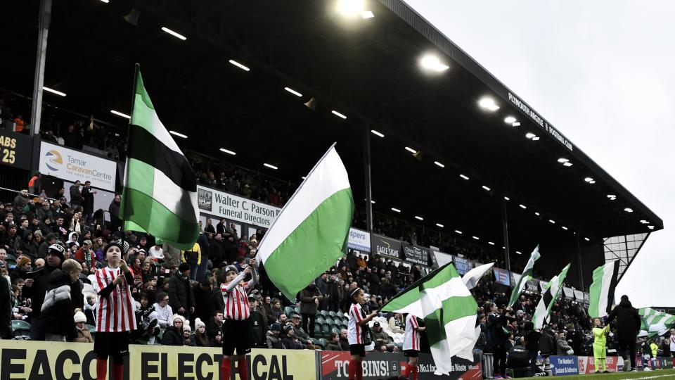 Green Army against Milton Keynes Dons