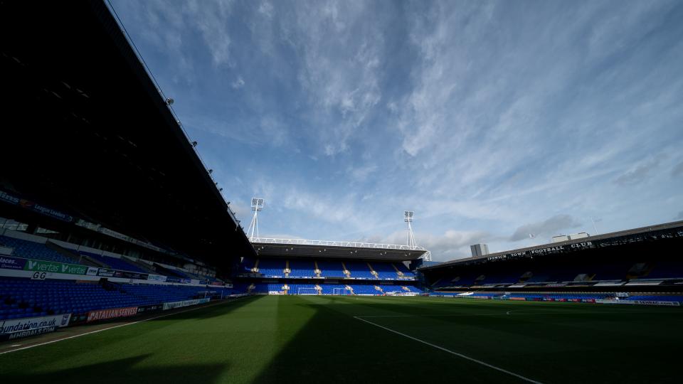 Portman Road, home of Ipswich Town FC