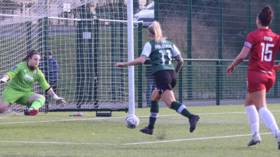Amber Pollock scores for Argyle Women
