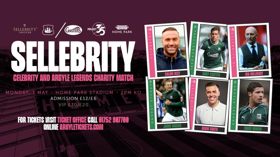 Sellebrity Soccer at Home Park