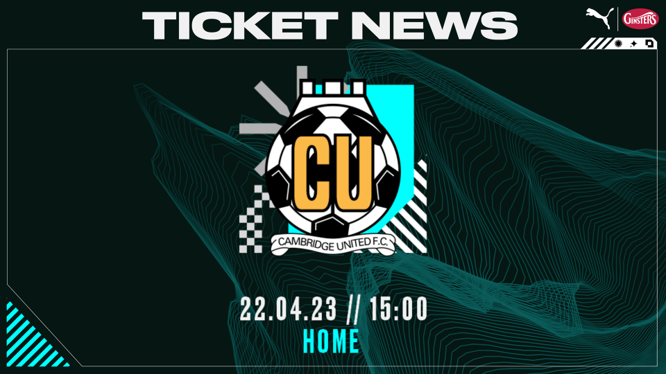 Ticket news for Cambridge United