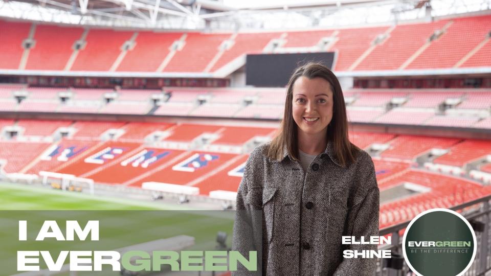 Ellen at Wembley