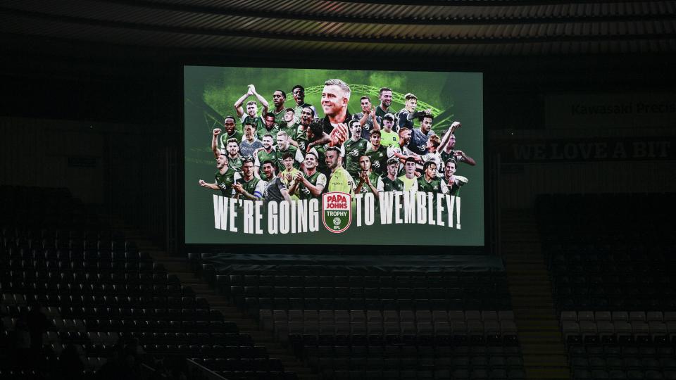 We're going to Wembley