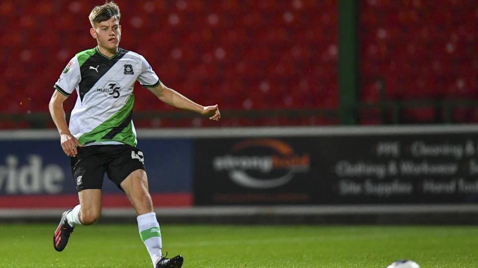 Jack Endacott in action