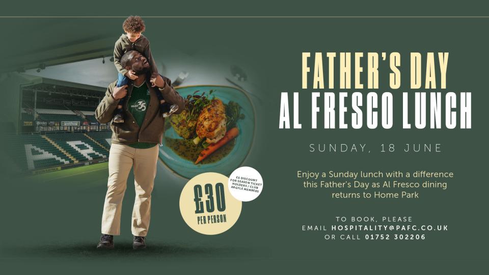 Father's Day Al Fresco Lunch