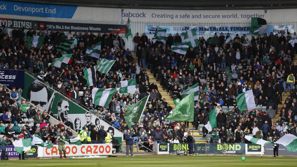 Flags at Home Park
