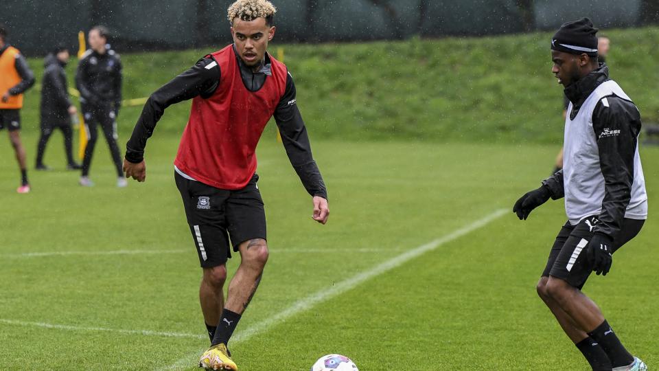 Pre Bolton Wanderers Training 